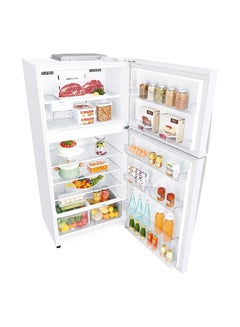 LG Double Door Refrigerator 13.4Cu.ft, Freezer 4.6Cu.ft, Multi Air Flow, Inverter 510 L LT19CBBWIN White  - Image 4