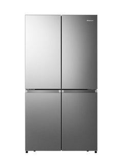 Side By Side 4-Door Refrigerator 13.8Cu.ft, Freezer 6.7Cu.ft RQ72W2NR Silver