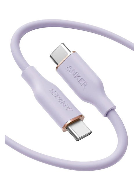 كابل تدفق PowerLine III لأجهزة USB-C، 1.8 متر، 100 واط USB-C إلى USB-C للأجهزة ذات منفذ USB-C