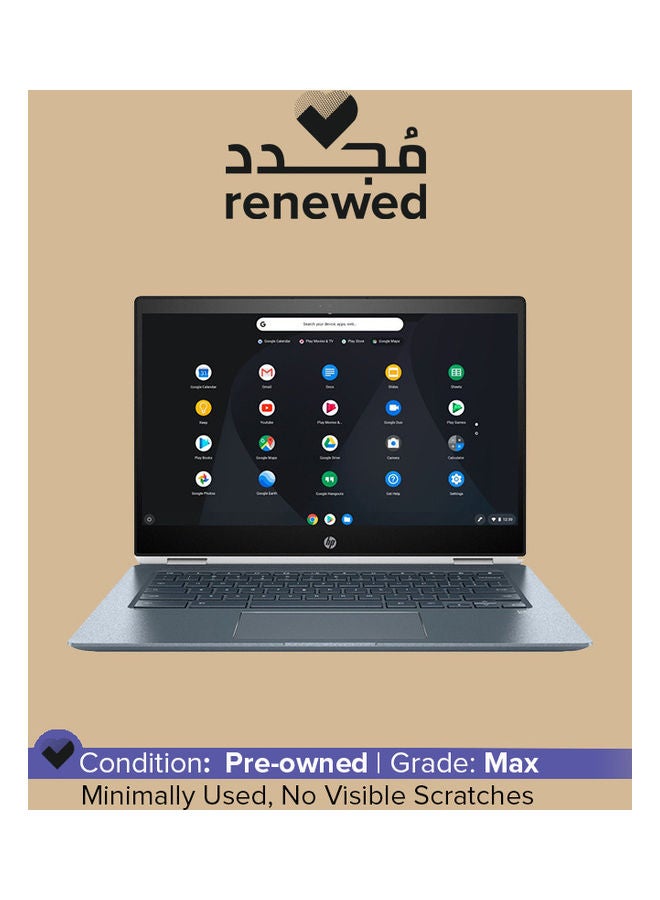 HP - Renewed - 2-in-1 Chromebook With 14-Inch Touch-Screen Display,Intel Core i3/8th Generation/8GB RAM/64GB eMMC Flash Memory English White English White - Image 1