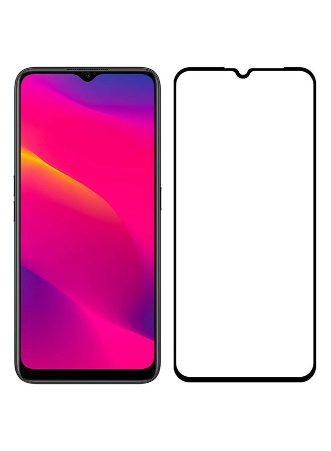 MARGOUN Oppo A5-2020 Screen Protector Tempered Glass Full Glue Back Side Black - Image 3