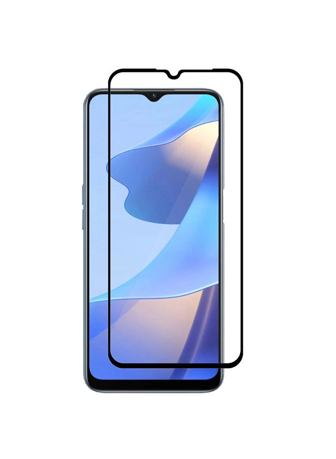 MARGOUN Oppo A54s Screen Protector Tempered Glass Full Glue Back Black Side - Image 2