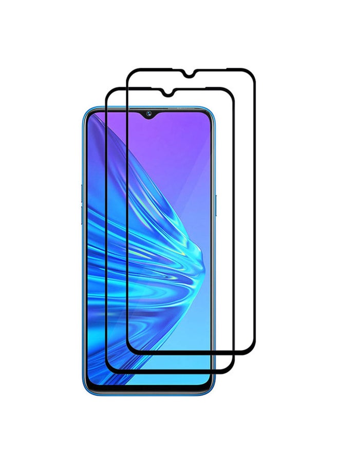 MARGOUN 2 Pack Of Realme5 Screen Protector Black Side - Image 2