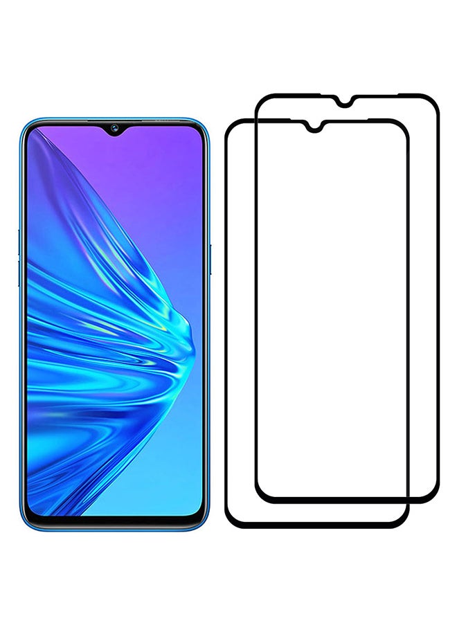 MARGOUN 2 Pack Of Realme5 Screen Protector Black Side - Image 3