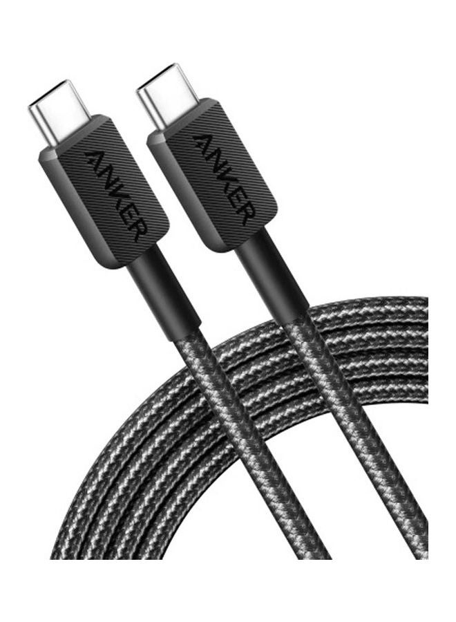 آنكر - كابل USB-C إلى USB-C 60 وات، 1.8 متر، للأجهزة ذات منفذ USB-C، 322 - Image 1