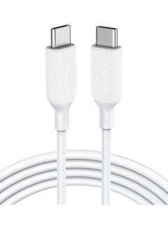 آنكر كابل USB-C إلى USB-C 100 وات، 1.8 متر، للأجهزة المزودة بمنفذ USB-C، PowerLine III  - Image 1