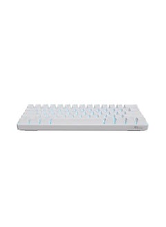 Royal Kludge Rk61 Tri-Mode Rgb 61 Keys Hot Swappable White Mechanical Keyboard - Blue Switch
