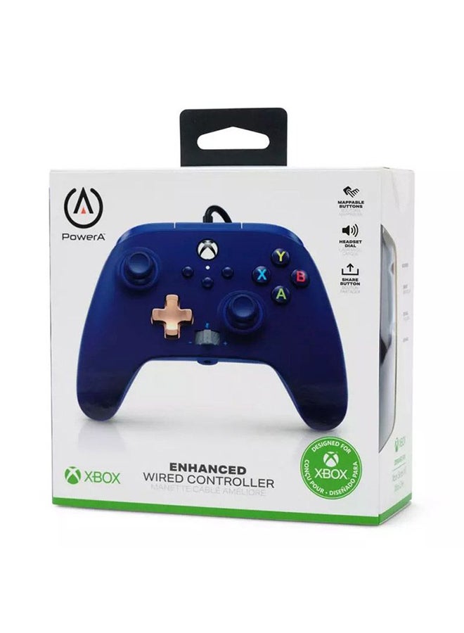 PowerA PowerA Enhanced Wired Controller for Xbox Series X|S - Midnight Blue  - Image 4