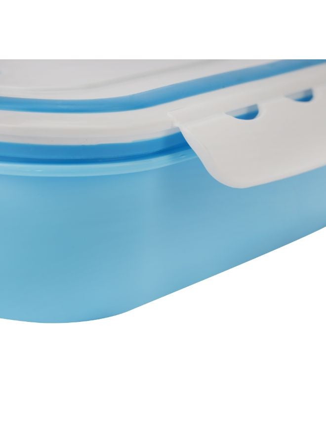 Royalford - Air Tight Lunch Box Pink/Blue/White - Assorted 1200ml - Image 1
