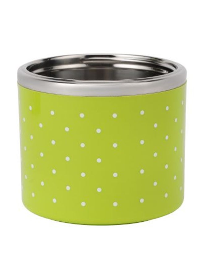 Royalford - Single Layer Lunch Box With Double Handle Green 630ml - Image 1