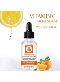 NATURALS Vitamin C-Facial Serum+ Hyaluronic Acid Serum 30ml  - Image 5