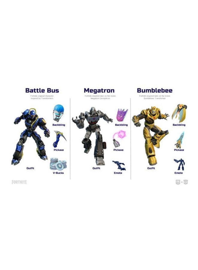 EPIC GAMES Fortnite - Transformers Pack PS4 PEGI (No Disc Included) - PlayStation 4 (PS4)  - Image 2