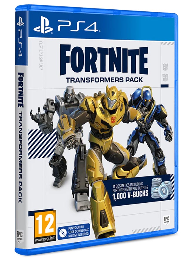 EPIC GAMES Fortnite - Transformers Pack PS4 PEGI (No Disc Included) - PlayStation 4 (PS4)  - Image 1