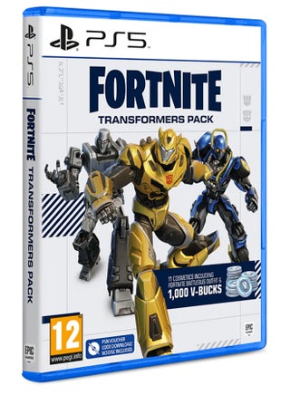 Fortnite - Transformers Pack PS5 PEGI  (No Disc Included) - PlayStation 5 (PS5) - v1690982894/N53424978A_1