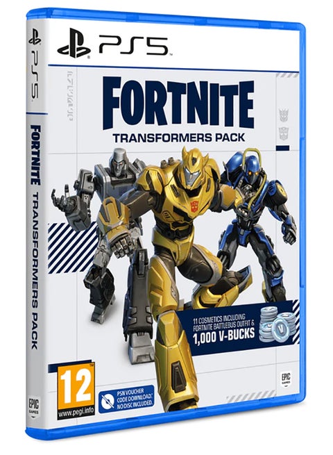 Fortnite - Transformers Pack PS5 PEGI  (No Disc Included) - PlayStation 5 (PS5)