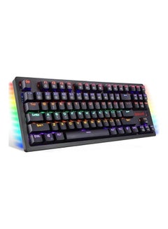 REDRAGON Redragon K598 Knight Wireless/Wired Gaming Keyboard - Brown Switches - Full RGB - Black  - Image 1