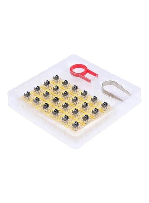 Mechanical Switch 24pcs Short Linear