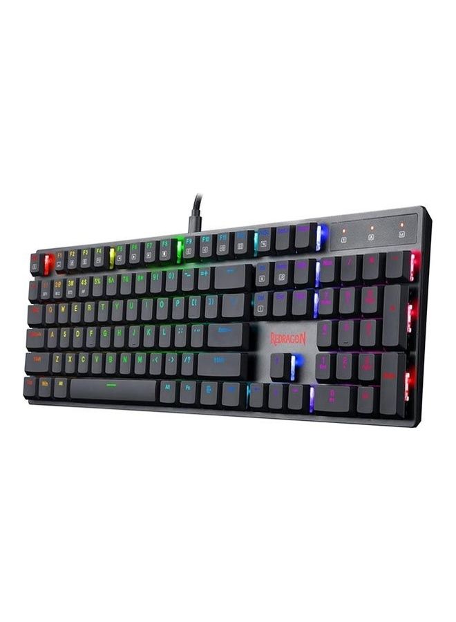 REDRAGON K535 APAS Gaming Mechanical Keyboard - Low Profile Blue Switches -Black  - Image 4