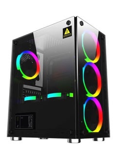 1STPLAYER TMD Wolf Plus Gaming Tower PC With Core I5-10400F Processor/16GB RAM/1TB SSD/ Windows 10 Pro/NVIDIA GeForce GTX 1650 GTX Graphic Card/RGB Fans Black  - Image 2