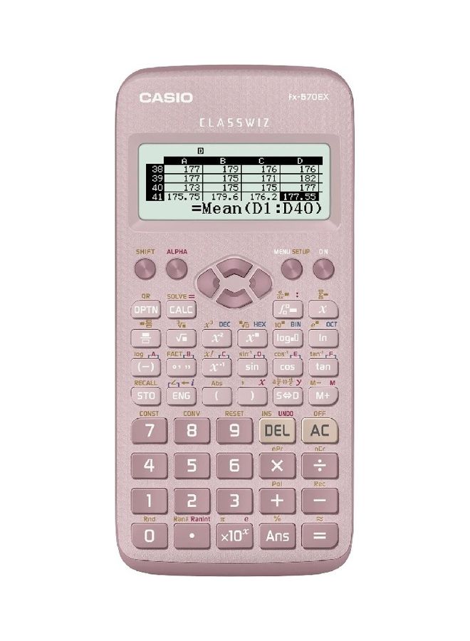 كاسيو آلة حاسبة علمية بشاشة نقطية 12 رقم ClassWiz