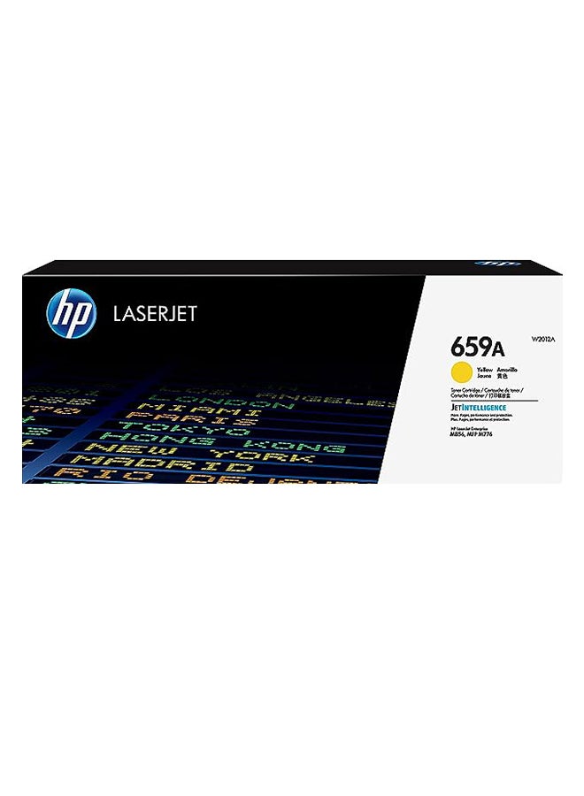 HP خرطوشة حبر LaserJet الأصلية W2012A 659A، عبوة واحدة - Image 1