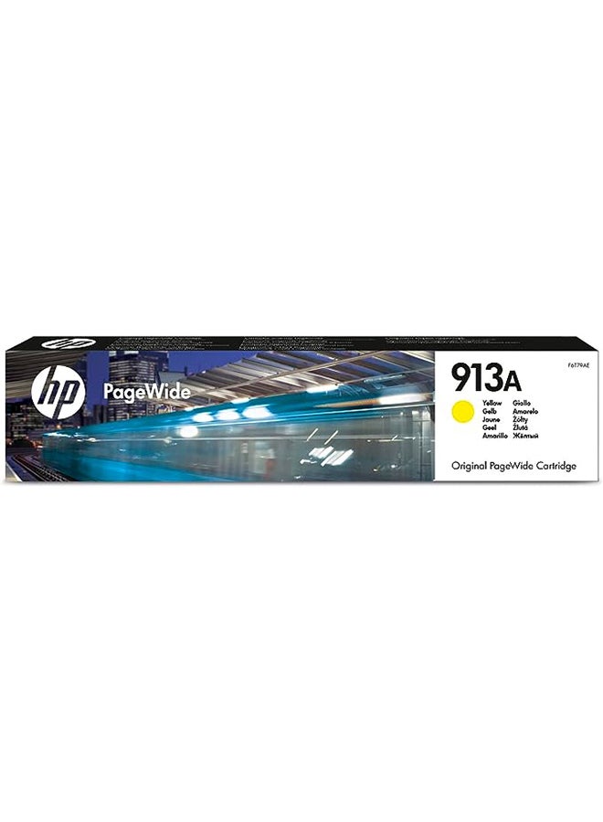 HP F6T79AE 913A Original PageWide Cartridge, Single Pack Yellow - Image 1