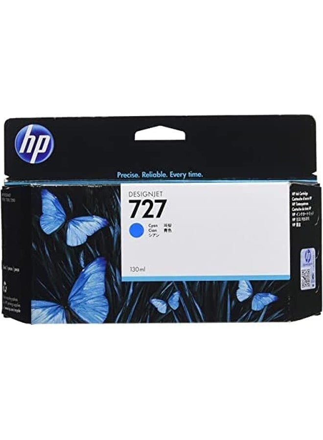 HP Original B3P24A 727 130-ml DesignJet Ink Cartridge Grey  - Image 1