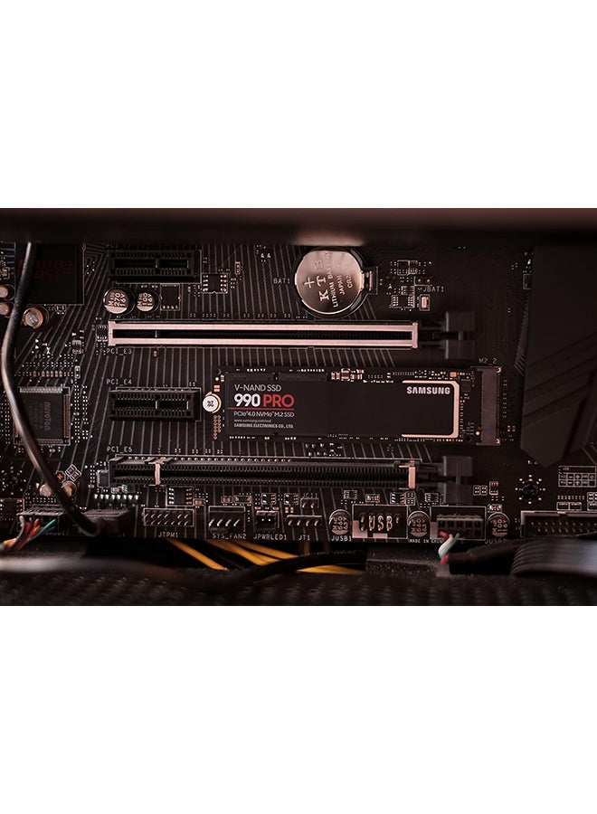 سامسونج - سلسلة 990 PRO-PCIe Gen4. X4 NVMe 2.0c - M.2 SSD داخلي (MZ-V9P2T0B/AM) - Image 1