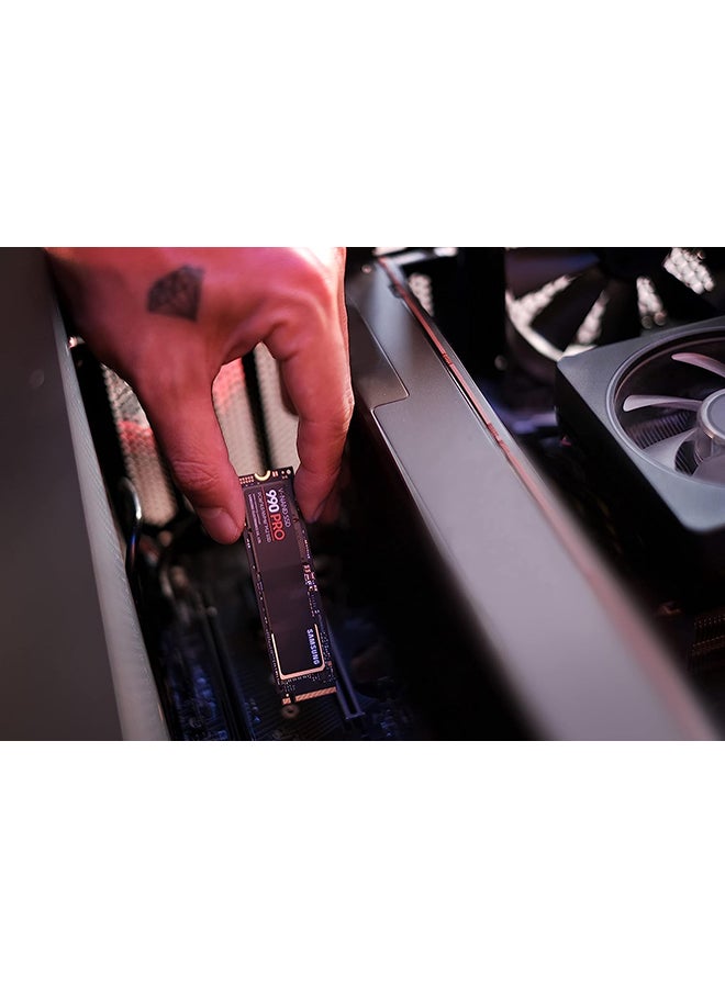 سامسونج - سلسلة 990 PRO-PCIe Gen4. X4 NVMe 2.0c - M.2 SSD داخلي (MZ-V9P2T0B/AM) - Image 1
