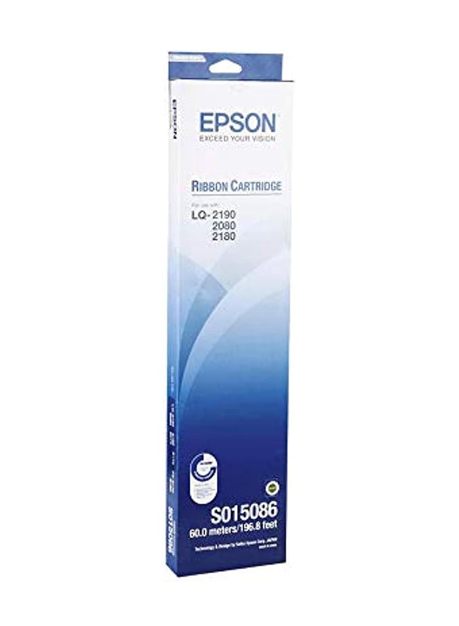EPSON S015531/S015086 Ribbon Cartridge lq-2190 Black