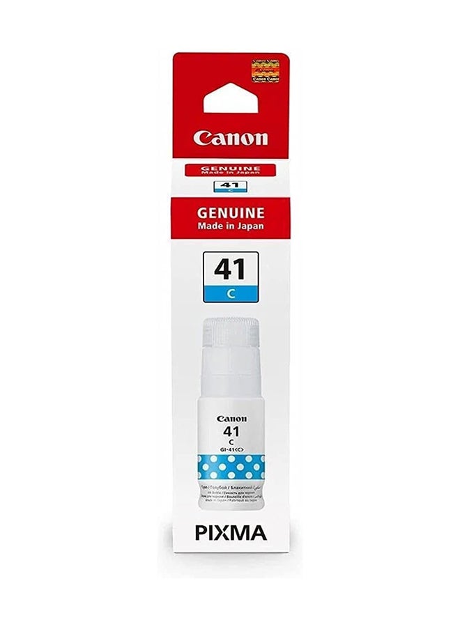 Canon - GI-41C 4543C001 Ink Bottle 70 ml Cyan - Image 1