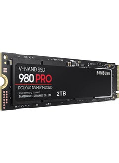 سامسونج 980 PRO PCIe 4.0 (مكرر إلى 7.000 ميجابايت/ثانية) NVMe M.2 (2280) محرك الحالة الصلبة الداخلي (SSD) (MZ-V8P2T0BW)  - Image 3