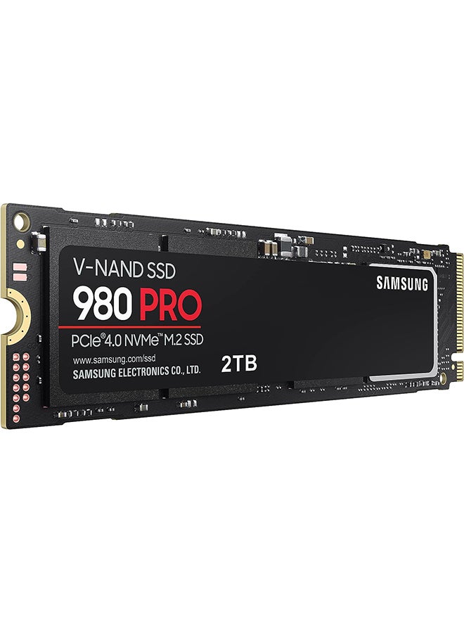 سامسونج 980 PRO PCIe 4.0 (مكرر إلى 7.000 ميجابايت/ثانية) NVMe M.2 (2280) محرك الحالة الصلبة الداخلي (SSD) (MZ-V8P2T0BW)  - Image 3