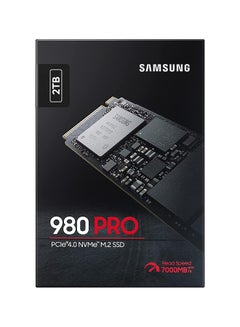 سامسونج 980 PRO PCIe 4.0 (مكرر إلى 7.000 ميجابايت/ثانية) NVMe M.2 (2280) محرك الحالة الصلبة الداخلي (SSD) (MZ-V8P2T0BW)  - Image 4