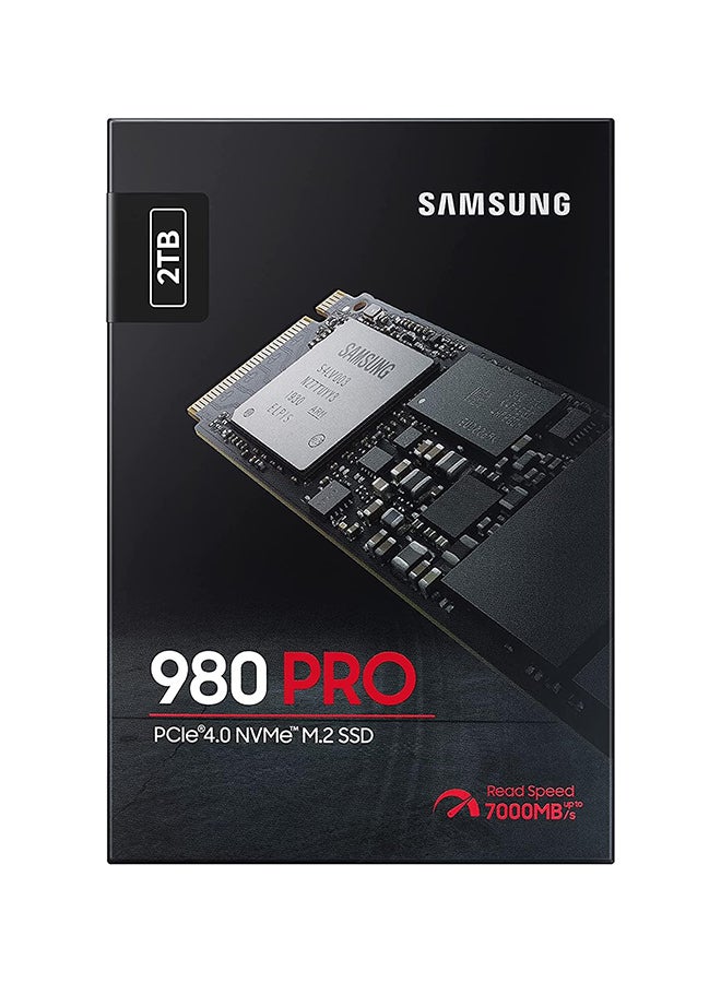 سامسونج 980 PRO PCIe 4.0 (مكرر إلى 7.000 ميجابايت/ثانية) NVMe M.2 (2280) محرك الحالة الصلبة الداخلي (SSD) (MZ-V8P2T0BW)  - Image 4