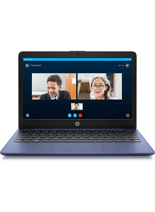 Stream 11-ak0010nr Laptop With 11.6-Inch Display, Celeron N4000 Processor/4GB RAM/32GB Emmc/Intel UHD Graphics 600/Windows 10 Home English Royal Blue