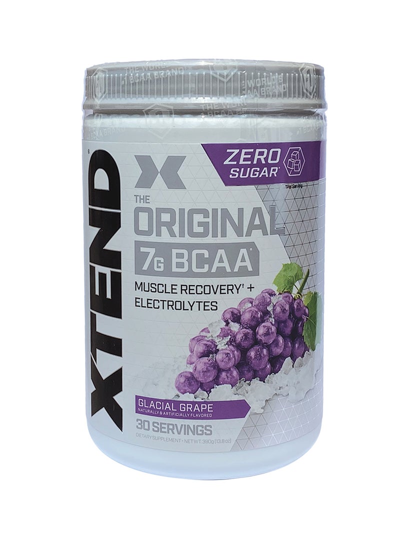 اسكتيند منتج أصلي 7G BCAA Muscle Recovery + Electrolytes، بنكهة العنب الجليدي - 30 وجبة - 390 جرام 