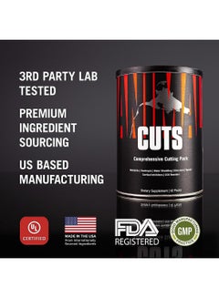 UNIVERSAL NUTRITION Animal Cuts Comprehensive Cutting Pack - 42 Packs  - Image 4