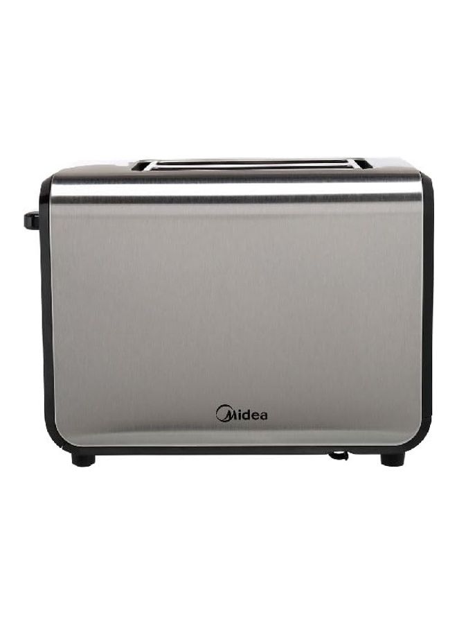 Midea - Toaster 2 Slots, With Adjustable Browning Control, Removable Crumb Tray, Automatic Pop Up, Defrost, Warm, Cancel, Auto Power Cut Off Function, 7 Level Settings 950 W MTRW2L20W Sliver - Image 1