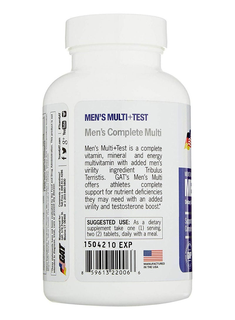 GAT - Mult Plus Test - 60 Tablets - Image 1