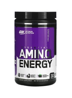 Optimum Nutrition Essential Amin.O. Energy - Concord Grape - 30 Servings - 270 grams  - Image 1