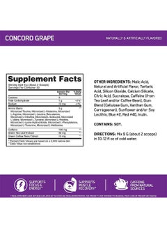 Optimum Nutrition Essential Amin.O. Energy - Concord Grape - 30 Servings - 270 grams  - Image 4