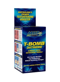 MHP T-Bomb 3xtreme Dietary Supplement - 168 Capsules  - Image 1