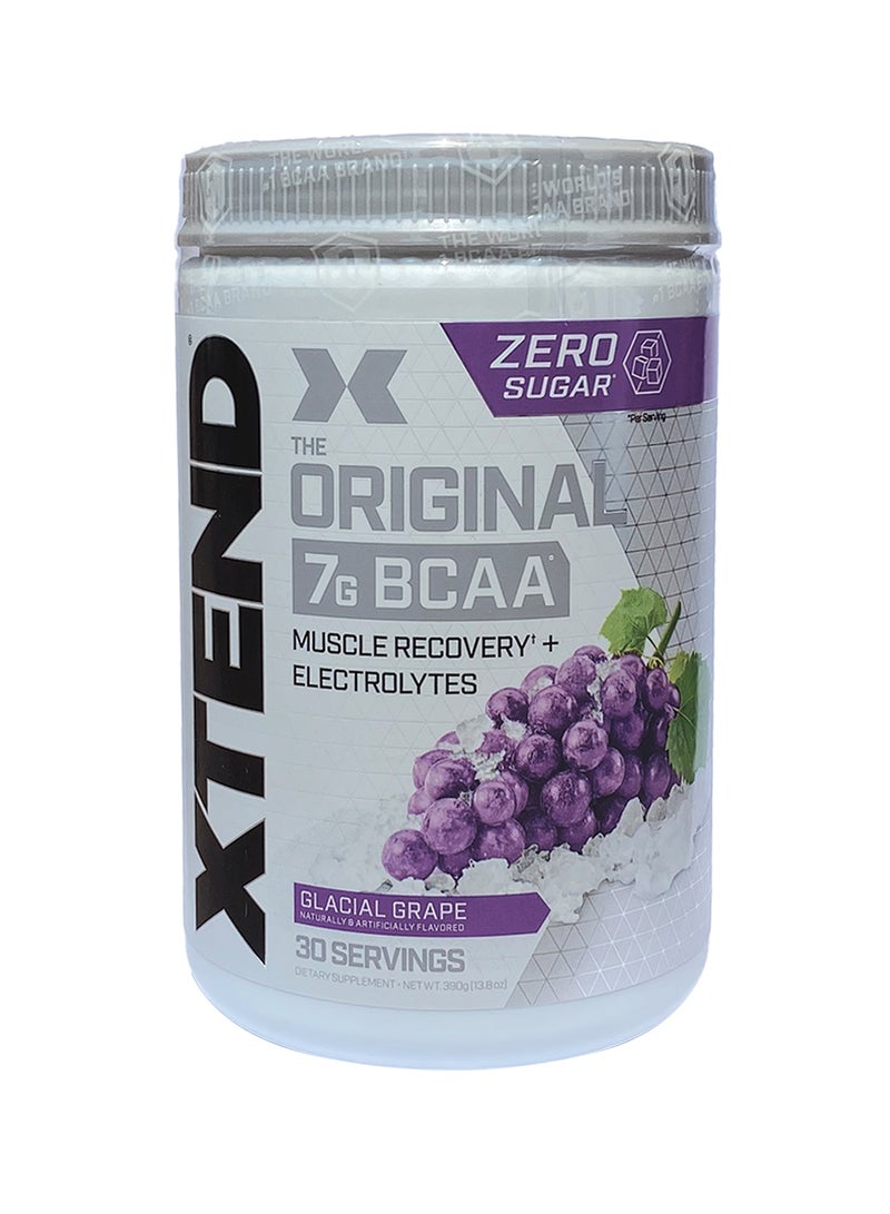 اسكتيند 7G BCAA الأصلي لاستعادة العضلات + إلكتروليتات، العنب الجليدي - 30 حصة - 390 جرام  - Image 1