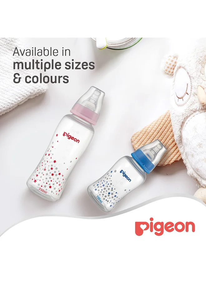 pigeon Streamline Slim Neck Feeding Bottle - 150ML - Assorted
