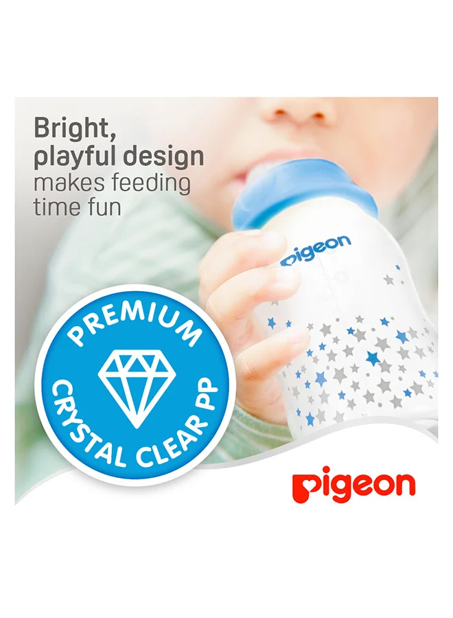 pigeon Streamline Slim Neck Feeding Bottle - 150ML - Assorted