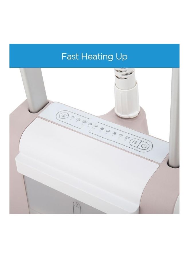 Midea 1800W Mechanical Garment Steamer 30 Gm/Min Steam, Double Rods Adjustment, Table Ironing Board 1.5 L 1800 W YGD20P2W White  - Image 4