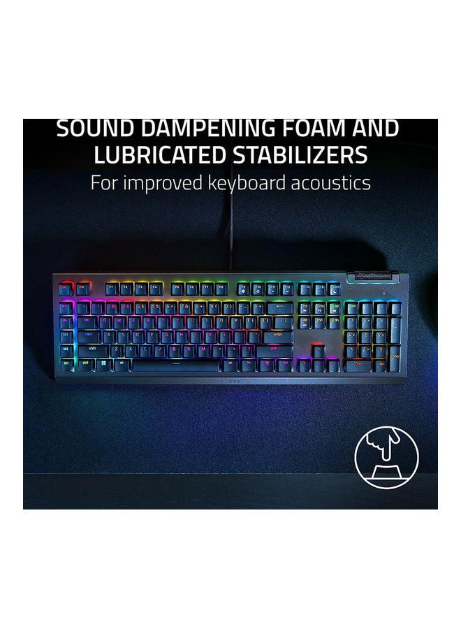 ريزر - Razer Blackwidow V4 X(Green Swtch)Arabic - Image 1