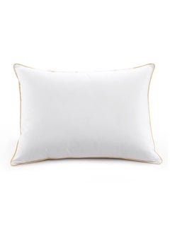 Hotel Pillow, for Back, Neck, and Shoulder Support Soft Fluffy Golden Line Hotel Pillows Microfiber White 75x50cm - v1691061967/N49739766A_1