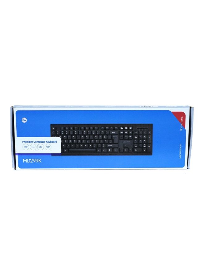 Microdigit Multi Language Support Premium Keyboard Black  - Image 3